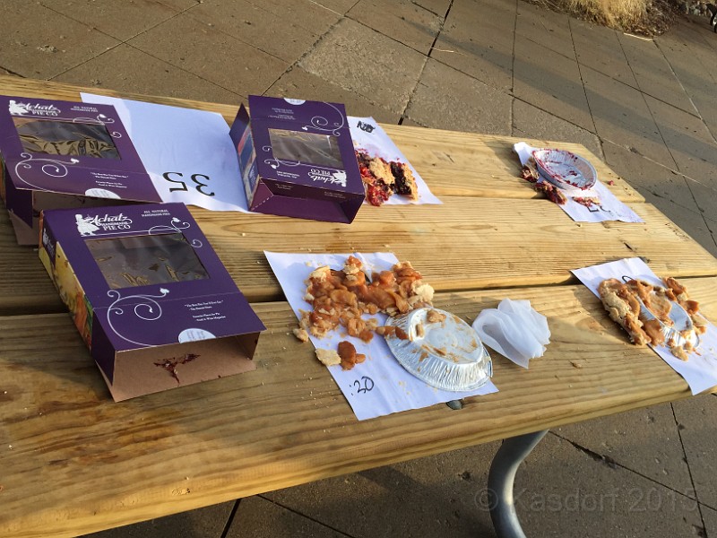 2015-03-14 Pi 5K 281.JPG - The first (only?) Pi run on 3.14.15 at 9:26.53 am... with PIE!